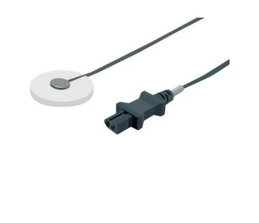 Skin Temperature Probe, 2 Pin Plug Connector Disposable Temperature Sensor